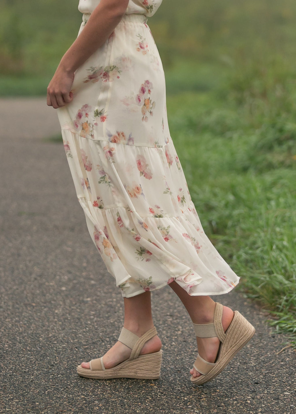Helena Tiered Maxi Skirt - FINAL SALE