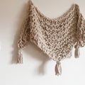 Hickory Tree Arm Knit Shawl Pattern – Easy Beginner Arm Knitting Project