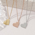 High-End Engraved Love Titanium Steel Necklace (MAC232)（WITH GIFT BOX）