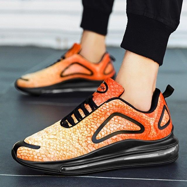 High Quality Fashion Men's Sneakers Air Mesh Casual Sneakers Comfortable Mixed Colors Sneakers Luxury Non Slip Tennis Sport Athletic Walking Fashion Sneakers