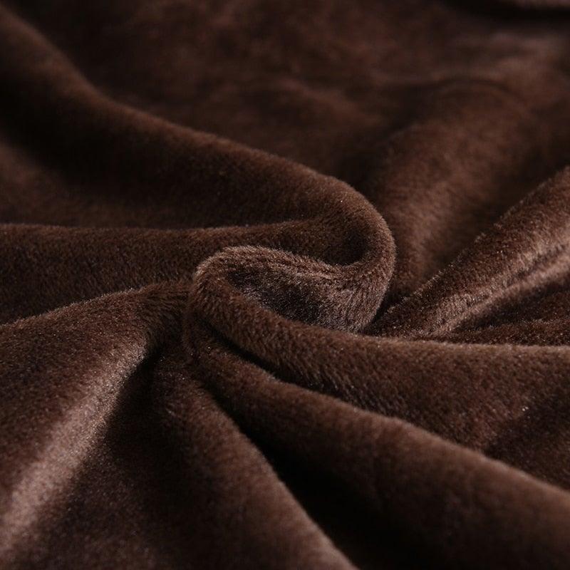 High Quality Velvet Plush Sofa Cover for Living Room Sectional Couch Cover Elastic Case Sofa Slipcover Stretch 1/2/3/4 Seater Velvet Sofa Couch Furniture Protector Soft Anti-Slip High Stretch