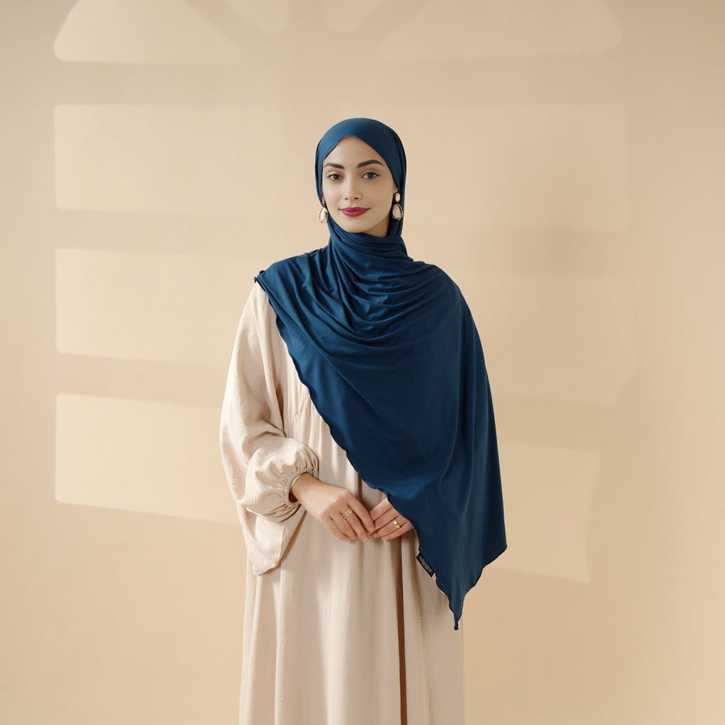 Perfect Hijab for Eid: Premium Modal Jersey Long Scarf – Soft, Breathable & Elegant (MH105)