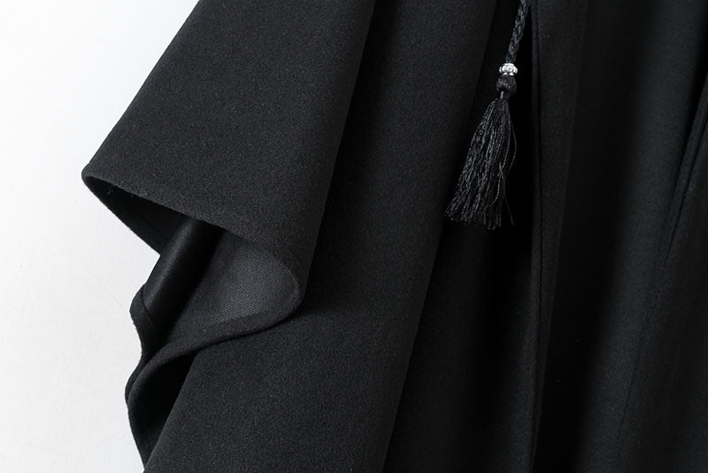 Hooded Cape Coat(MS208)