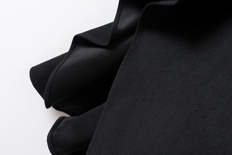 Hooded Cape Coat(MS208)