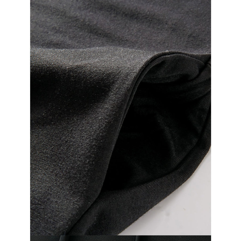 Hooded Pocket Casual Solid Color Dress Robe - Modest Long Sleeve Lounge Dress with Drawstring Hood(MA282)
