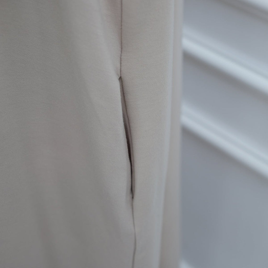 Hooded Zip-Front Abaya with Pockets (MA389)