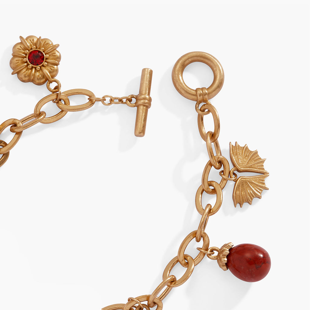House of the Dragon™ Toggle Multi-Charm Bracelet