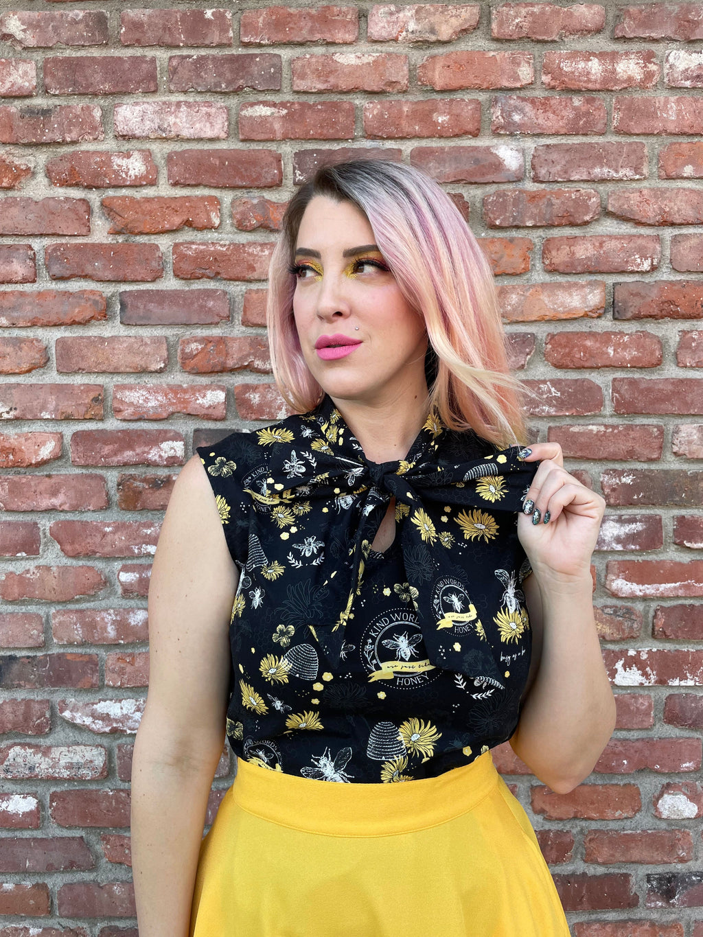 Marigold Skater Skirt