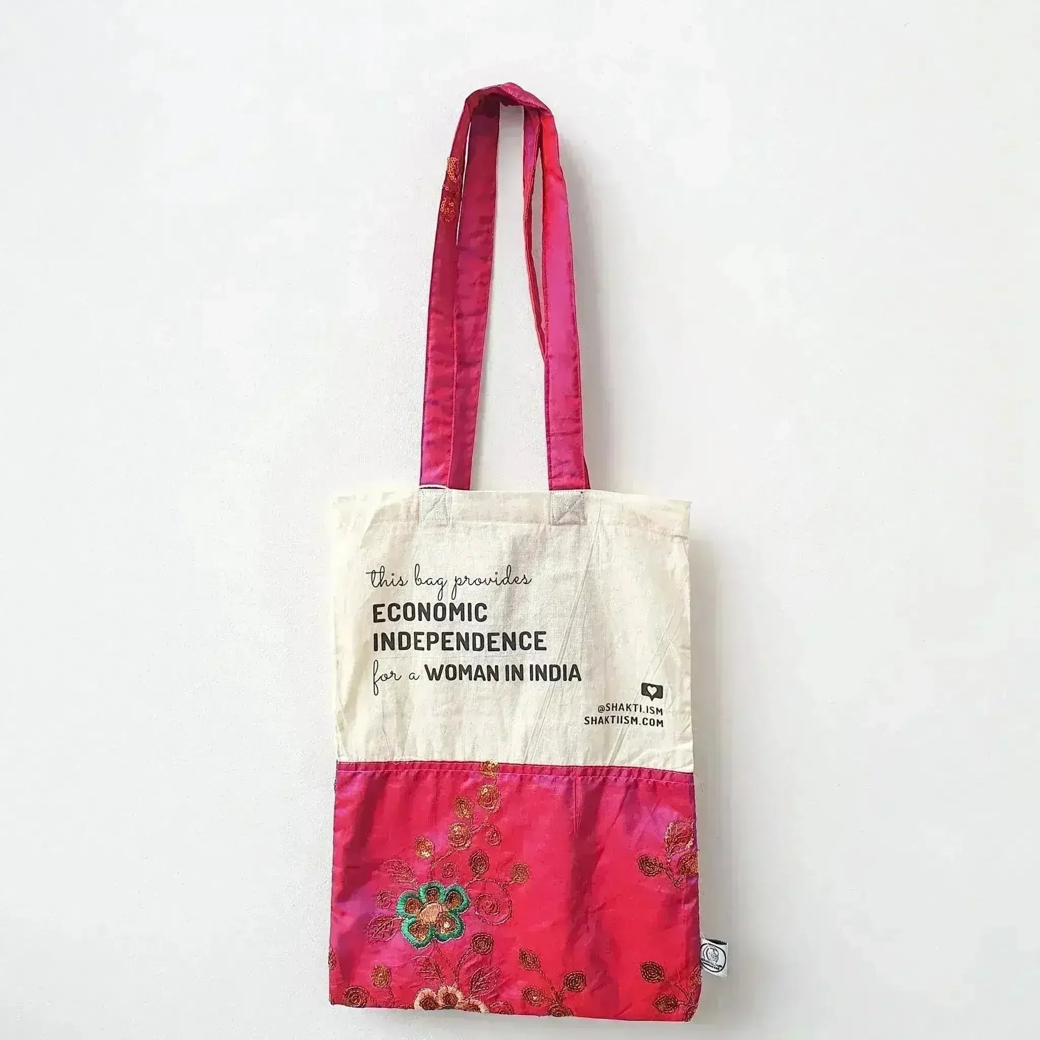 The Independence sari tote