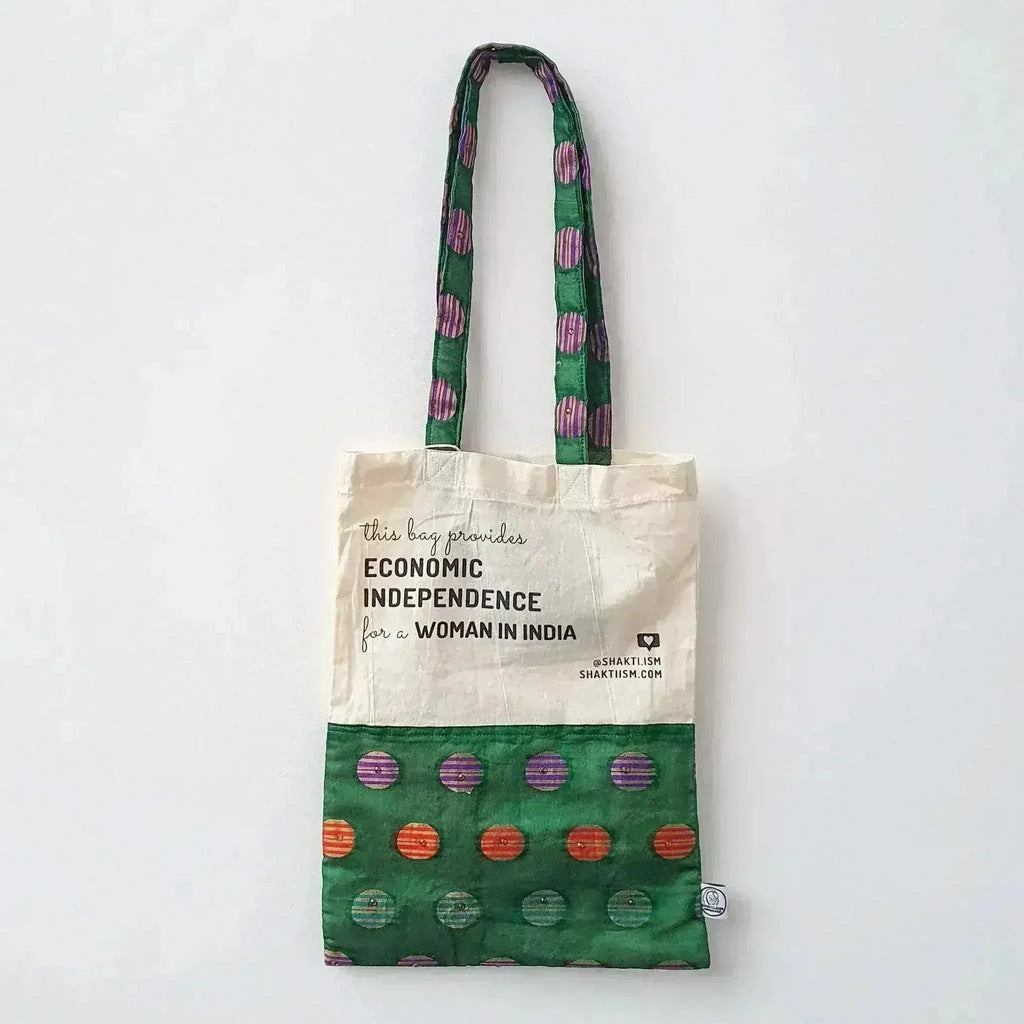 The Independence sari tote