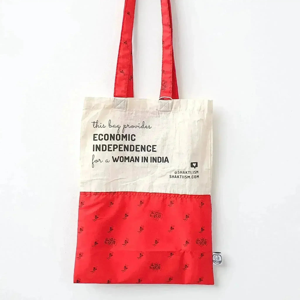 The Independence sari tote