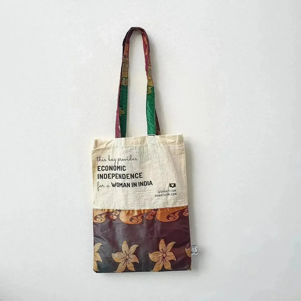 The Independence sari tote