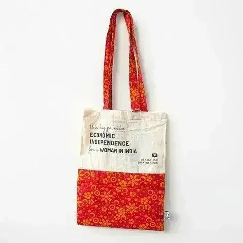 The Independence sari tote