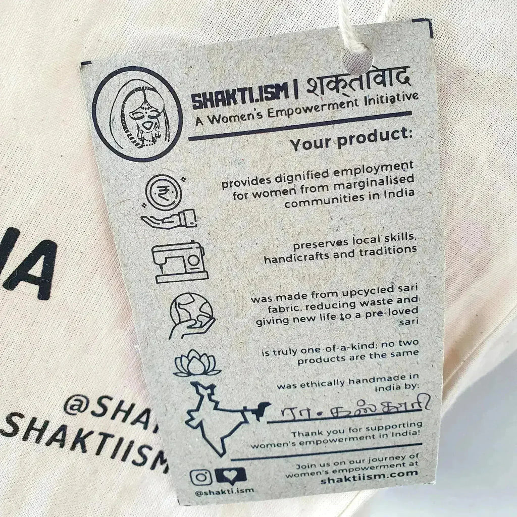 The Independence sari tote