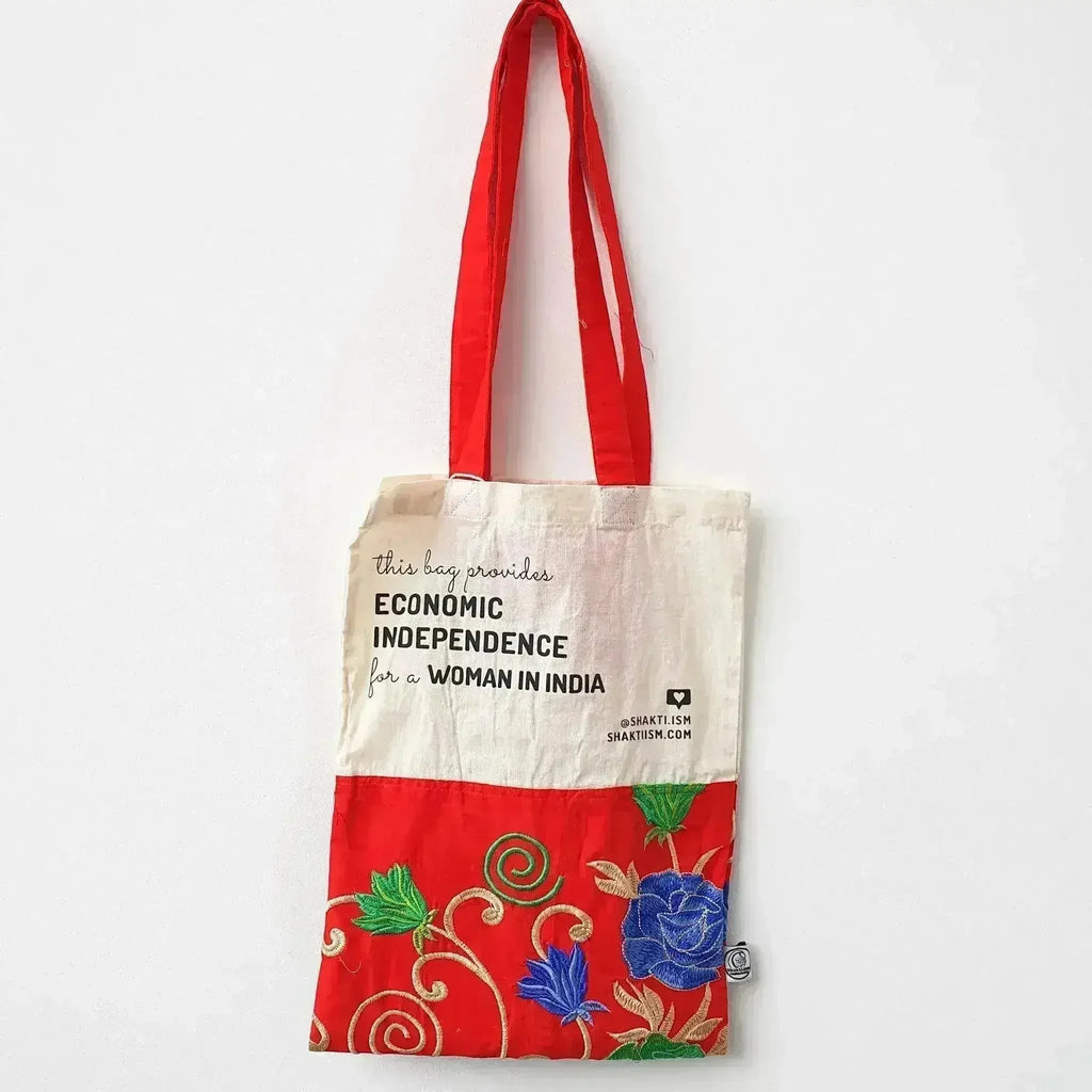 The Independence sari tote