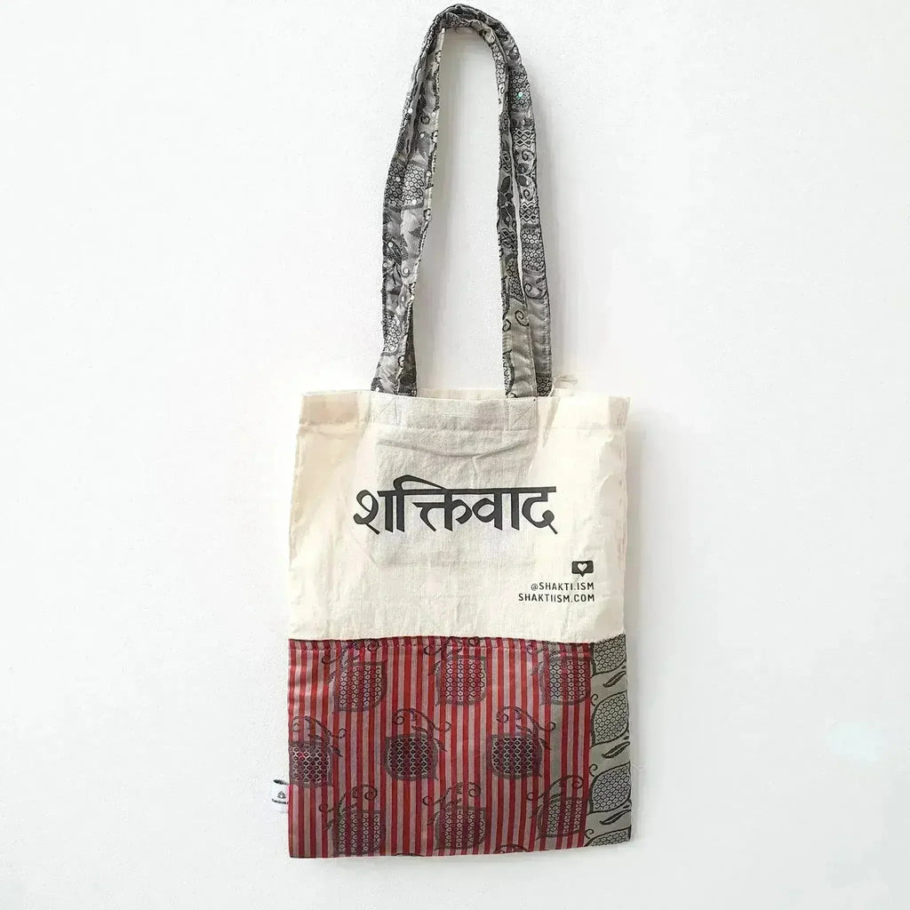 The Independence sari tote