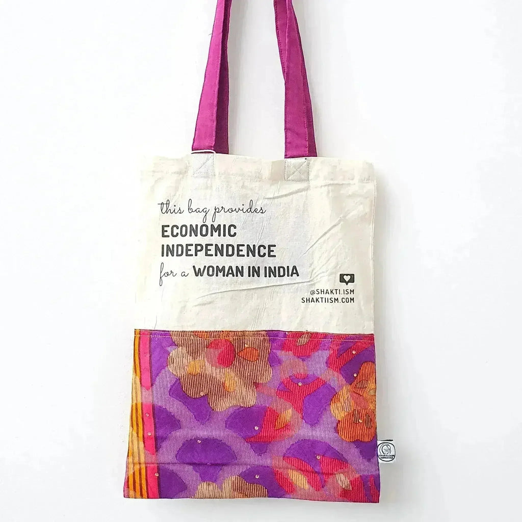 The Independence sari tote