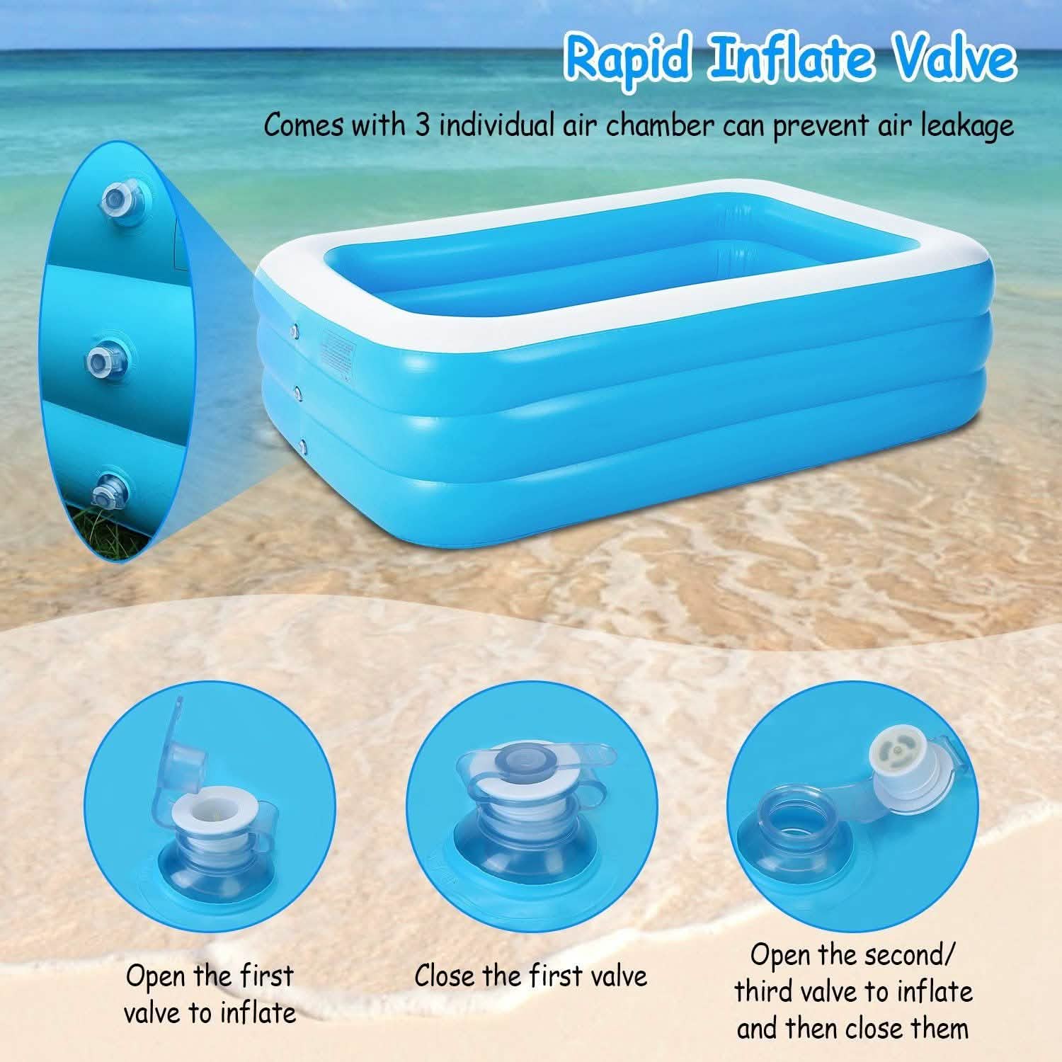 Inflatable Family Swimming Pool
