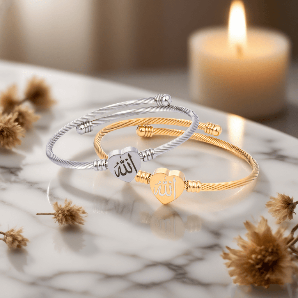 Islamic Allah Heart Bracelet Bracelet (MAC245)