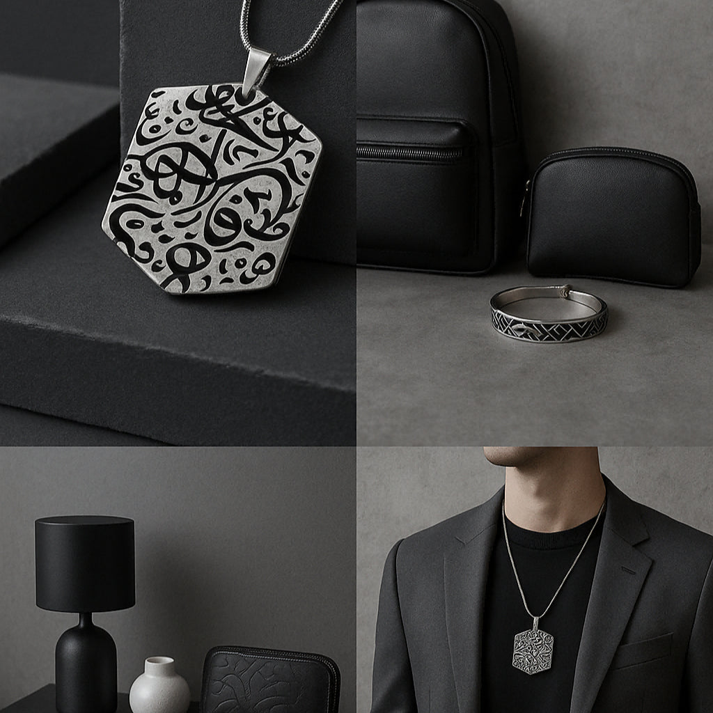 Islamic Geometric Pendants | Islamic Charms Pendants Collection (MAC271)