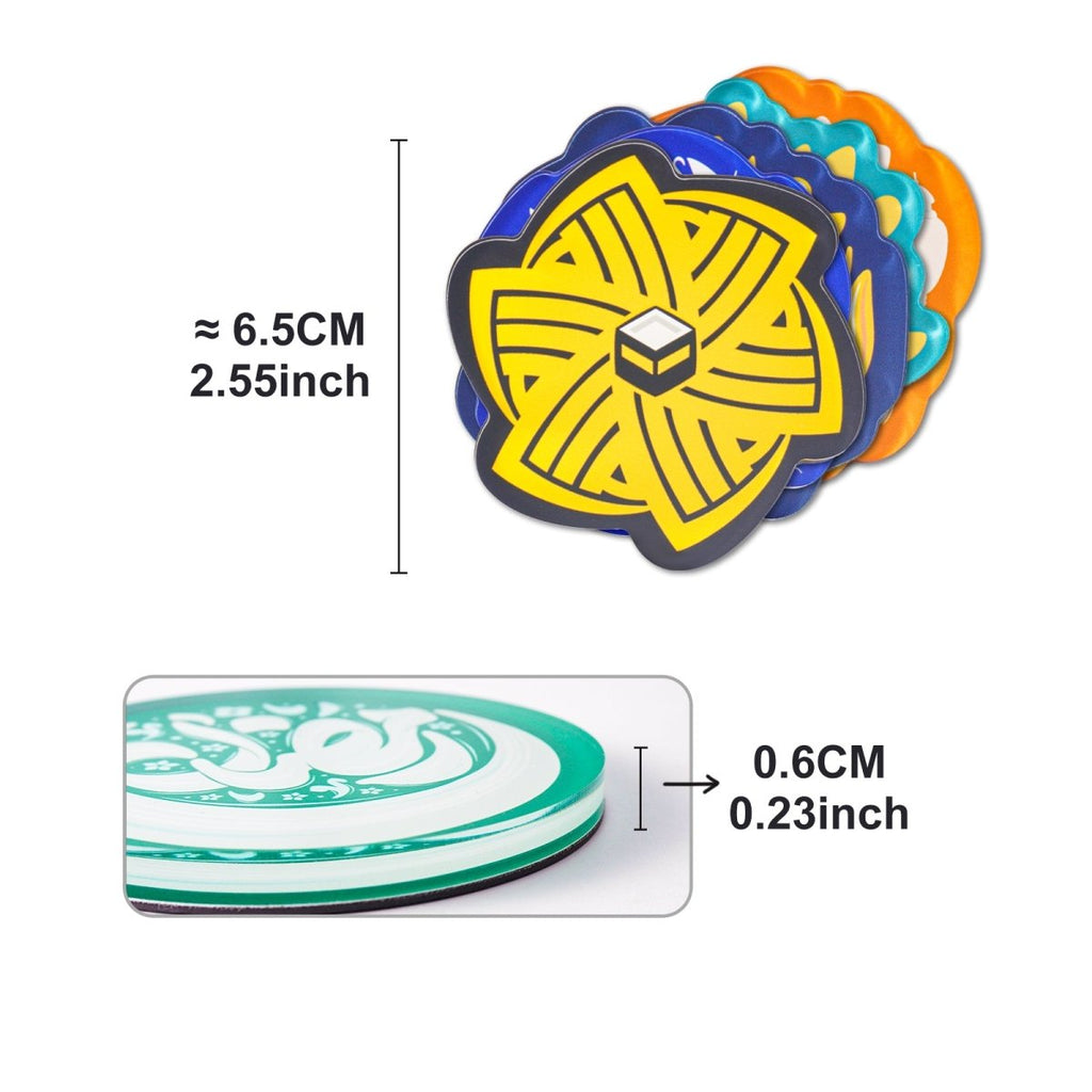 Islamic Design Souvenir Refrigerator Magnet Set (MAC328)