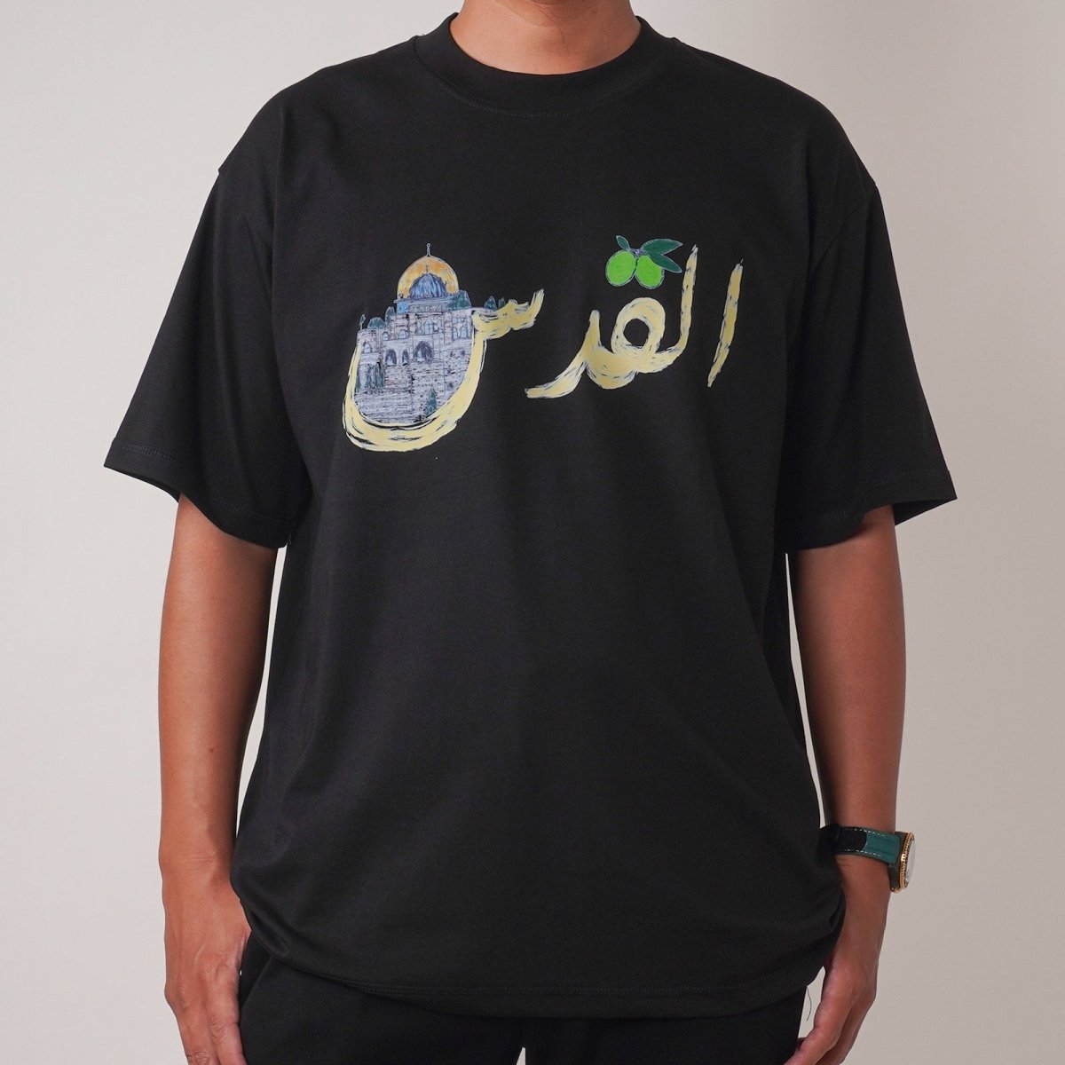 Islamic Style Artistic Design Short Sleeve T-Shirt Collection (MS182)