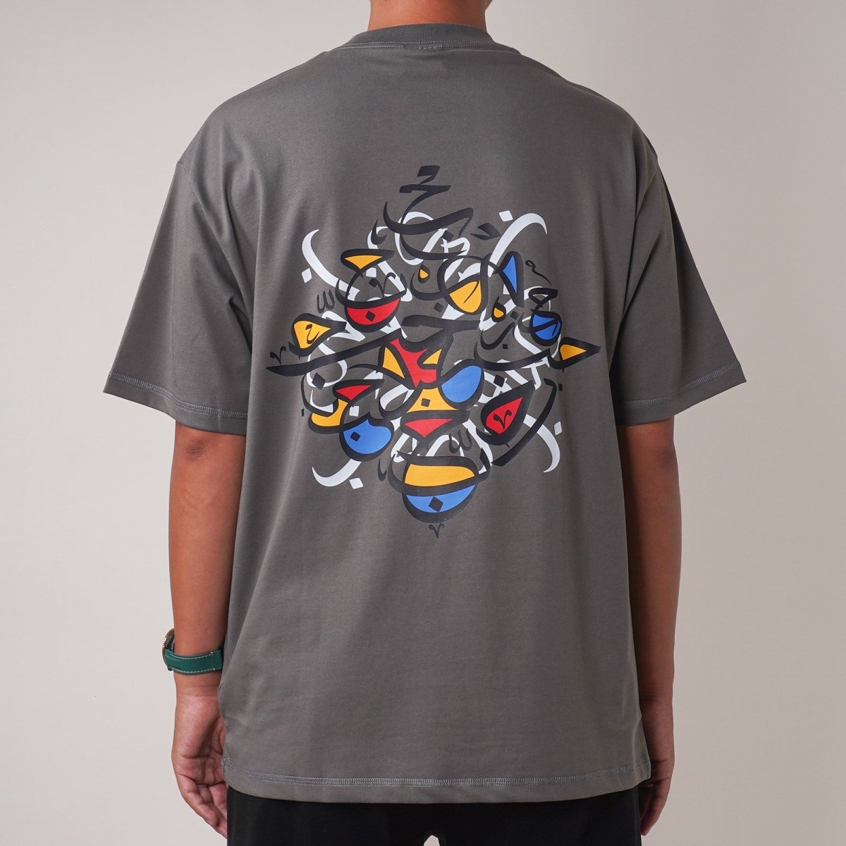 Islamic Style Artistic Design Short Sleeve T-Shirt Collection (MS182)