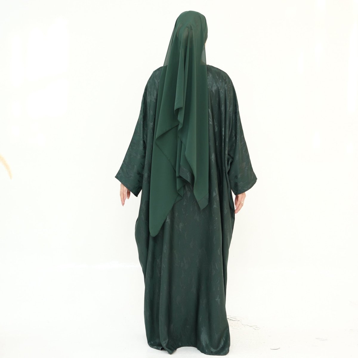 Jacquard Batwing Maxi Abaya(MA447)