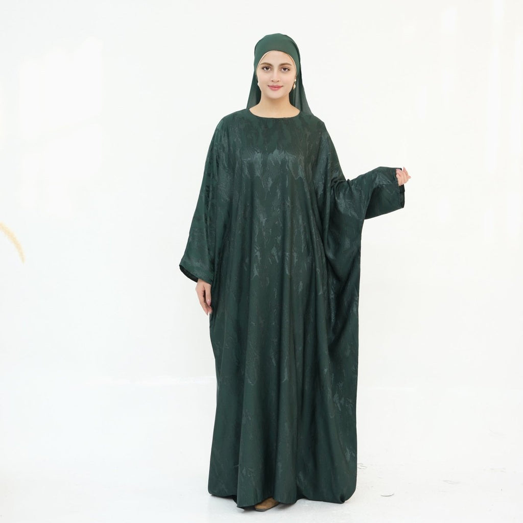 Jacquard Batwing Maxi Abaya(MA447)