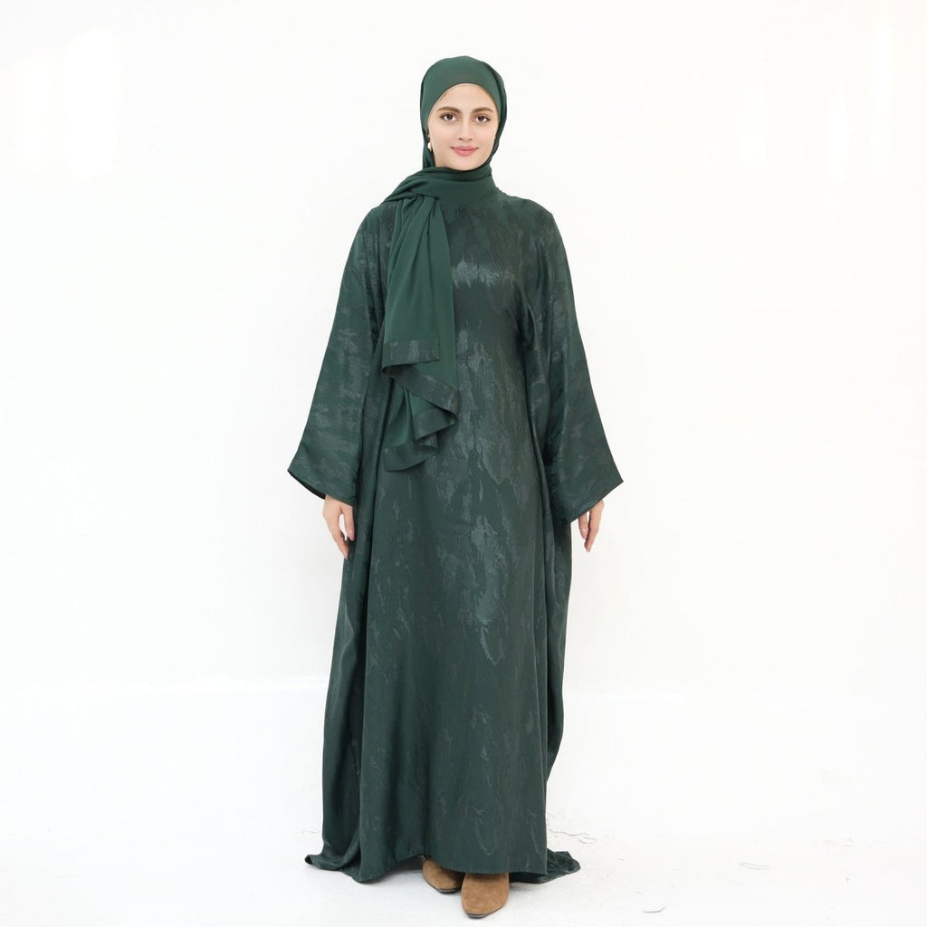 Jacquard Batwing Maxi Abaya(MA447)
