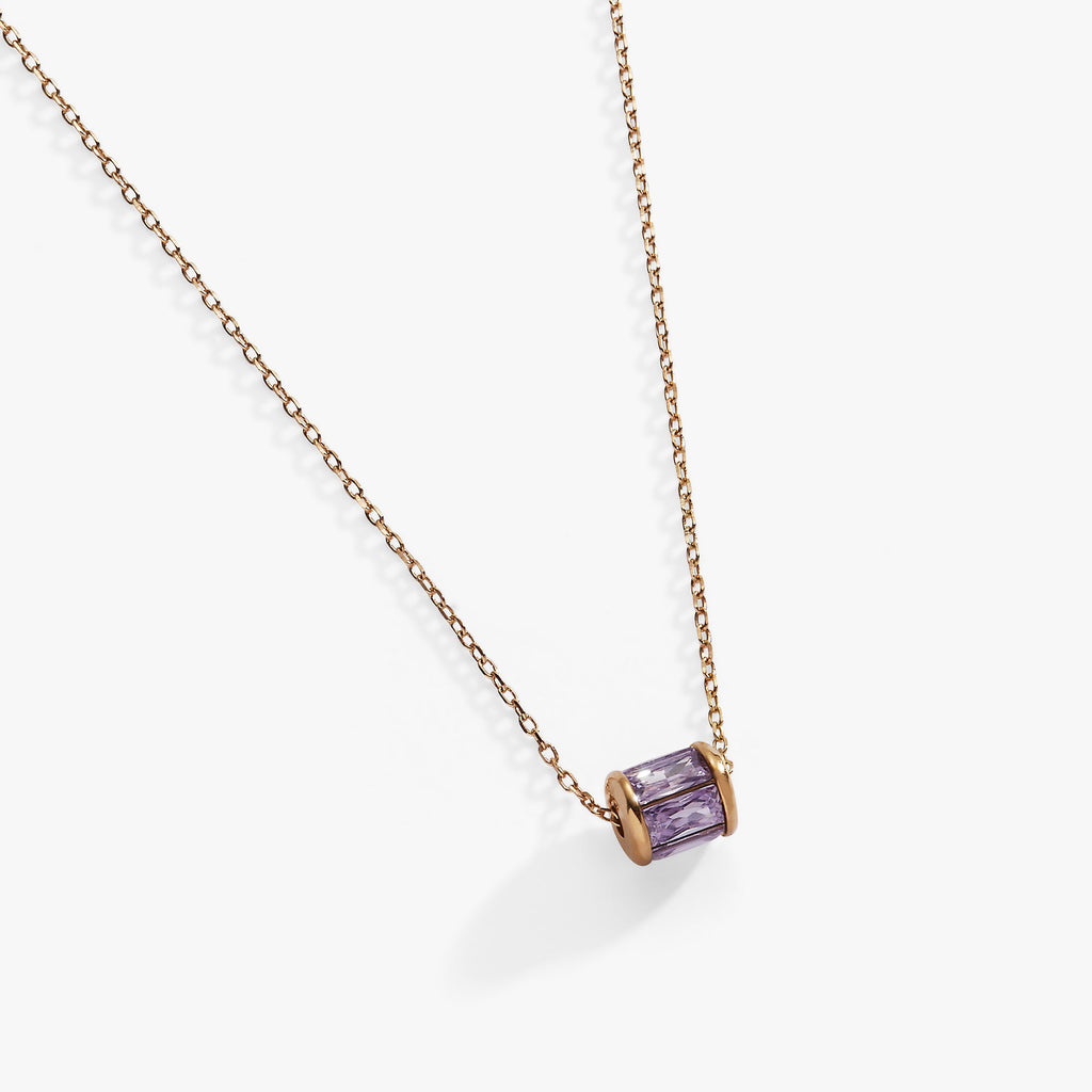 June Birthstone Precious Pendant Necklace