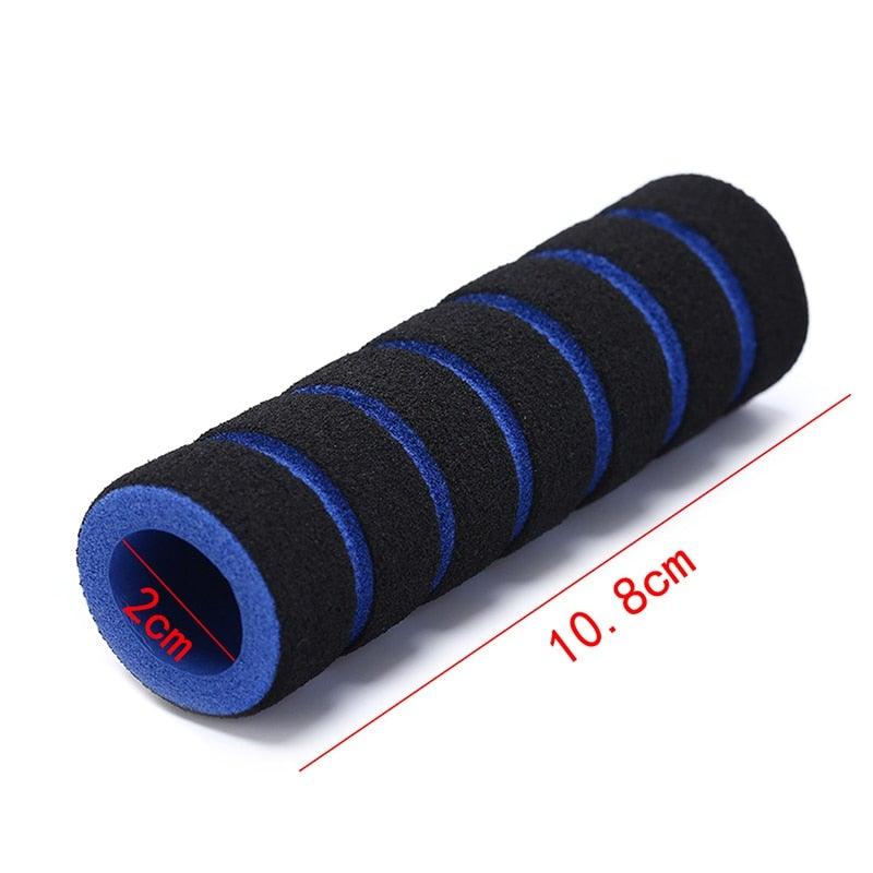 Kids Bike Bicycle Tricycle Scooter Rubber Grip Handle Handlebar Grips Anti-skid Colorful Grips Mountain Bike Grips Sponge Bike Soft Handle Grips Suitable For Road Bikes Mountain And Kids Bikes