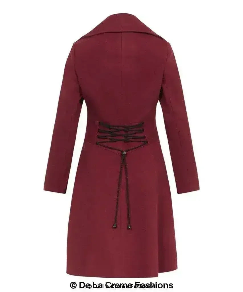 Kirsty Slim Fit A-Line Coat