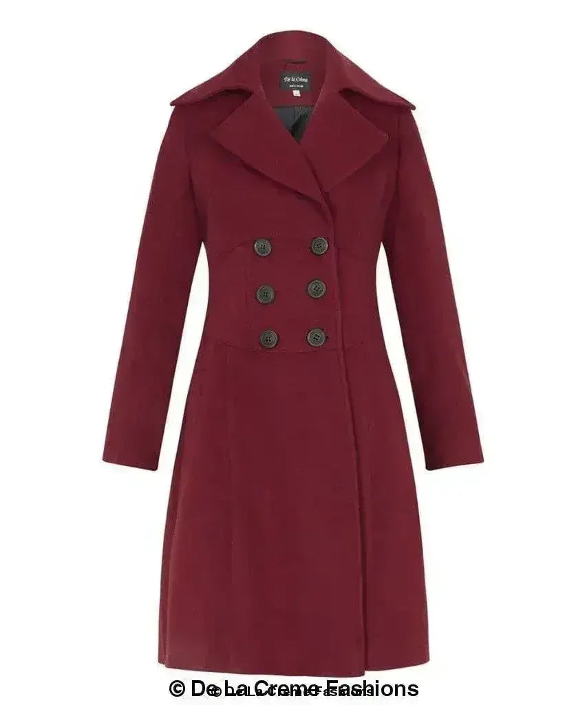 Kirsty Slim Fit A-Line Coat
