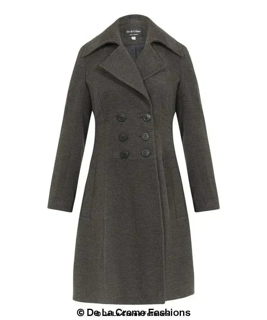 Kirsty Slim Fit A-Line Coat
