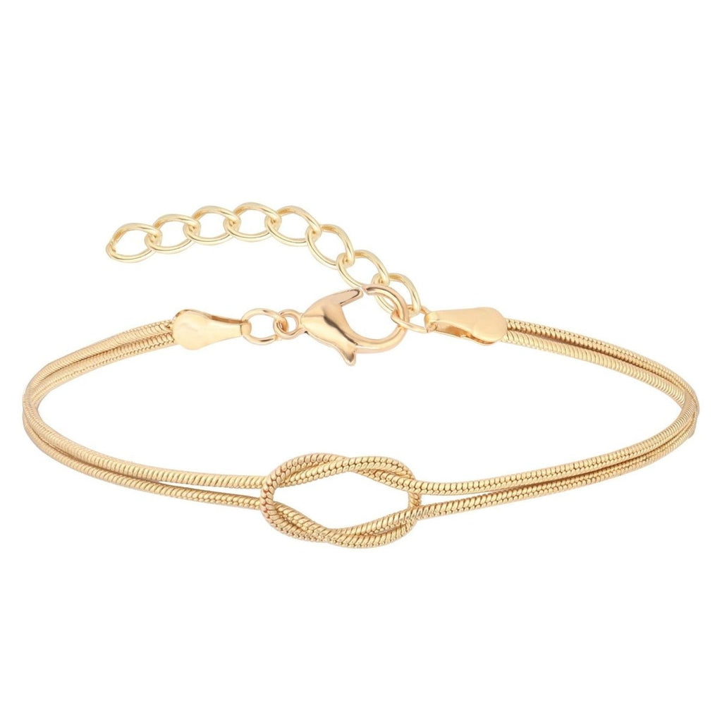 Knot Minimalist Statement Bracelet (MAC288)