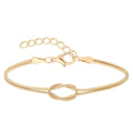 Knot Minimalist Statement Bracelet (MAC288)