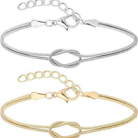 Knot Minimalist Statement Bracelet (MAC288)