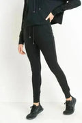 Highwaist Slim-Fit Cuffed Joggers