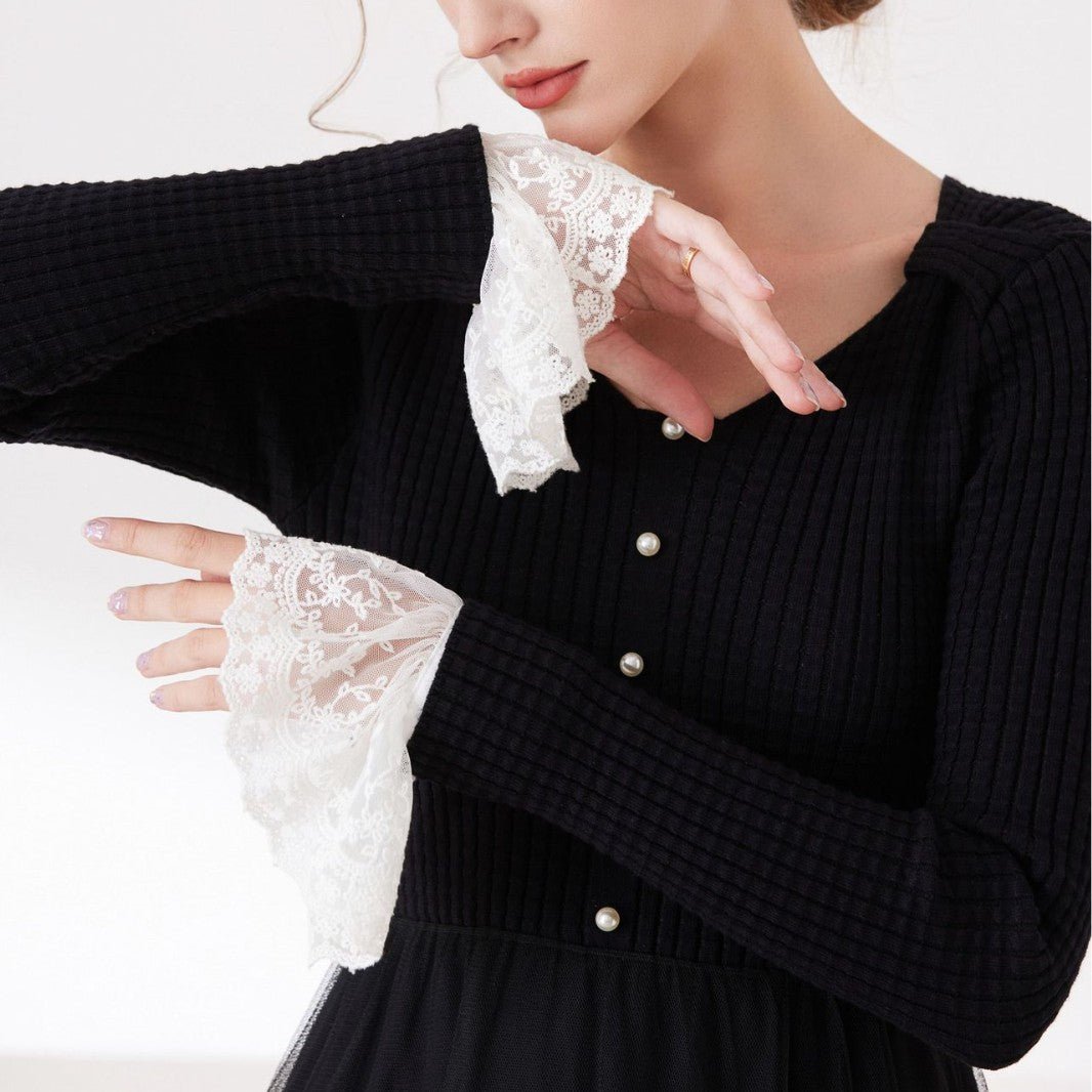 Lace Bell Cuff Sleeves (MAC419)
