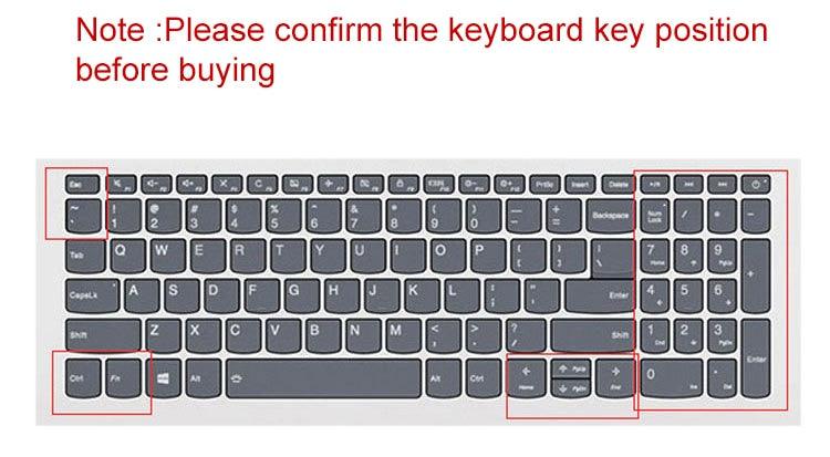 Laptop Keyboard Film Protector For 15.6 inch Notebook Keyboard Cover Case Protector Skin Gaming Laptop Keyboard Skin Protector For Gaming Lovers