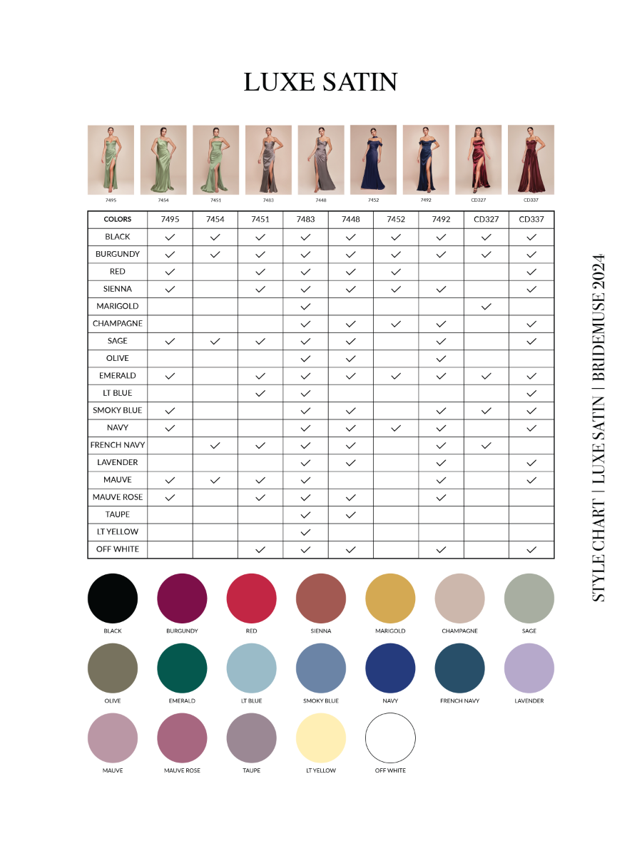 Ladivine 7448 Dress Long One Shoulder Satin Corset Gown