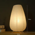 LED Paper Lantern Desk Lamp Creative Radio Table Lamps Kids Baby Feeding Small Night Light Bedroom Bedside Lamp Lights Art Decor Cute Study Lamps for Bedroom Décor