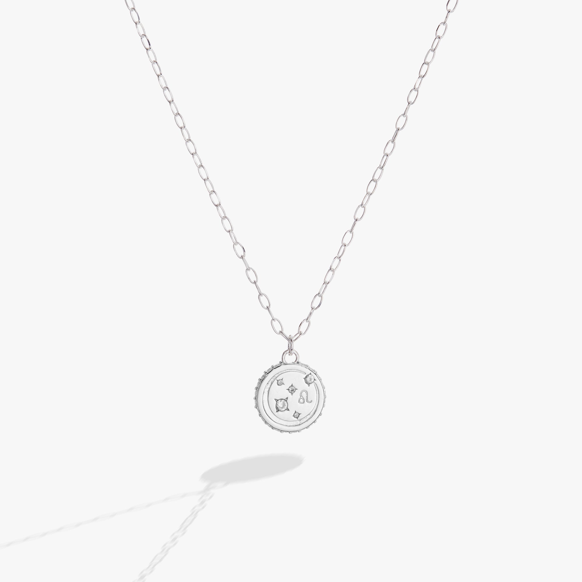 Leo Zodiac Precious Necklace