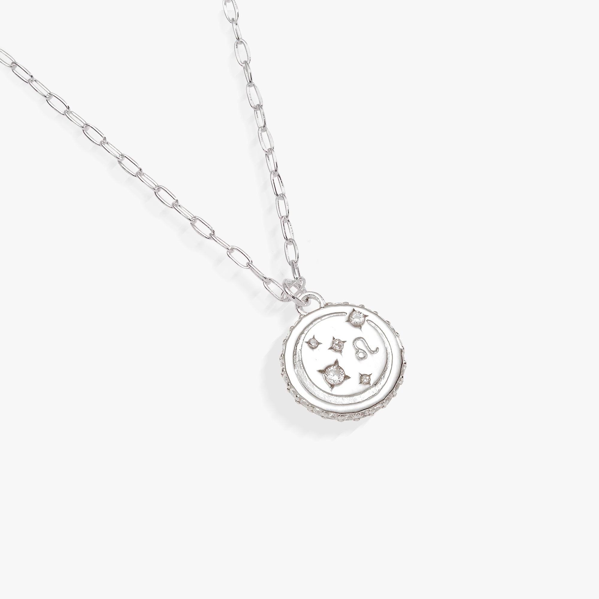 Leo Zodiac Precious Necklace