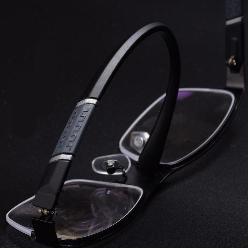 Lightweight Alloy Semi-Rimless Reading Glasses For  Men And Women With Quality Half Frame  Men Reading Glasses  For Men New Retro Eyewear