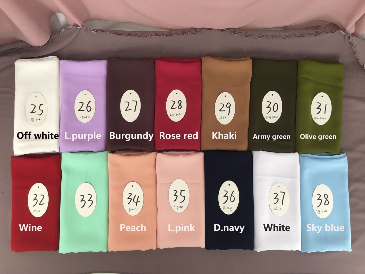 Lightweight Breathable Soft Minimalist Hijab (MH191)