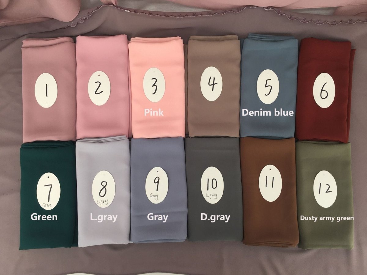 Lightweight Breathable Soft Minimalist Hijab (MH191)