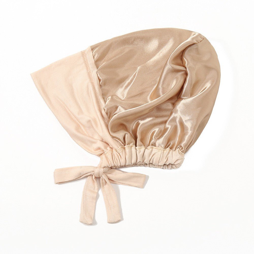 Lightweight Double Layered Satin-lined Undercap for Hijab - Comfortable and Breathable (MH023)
