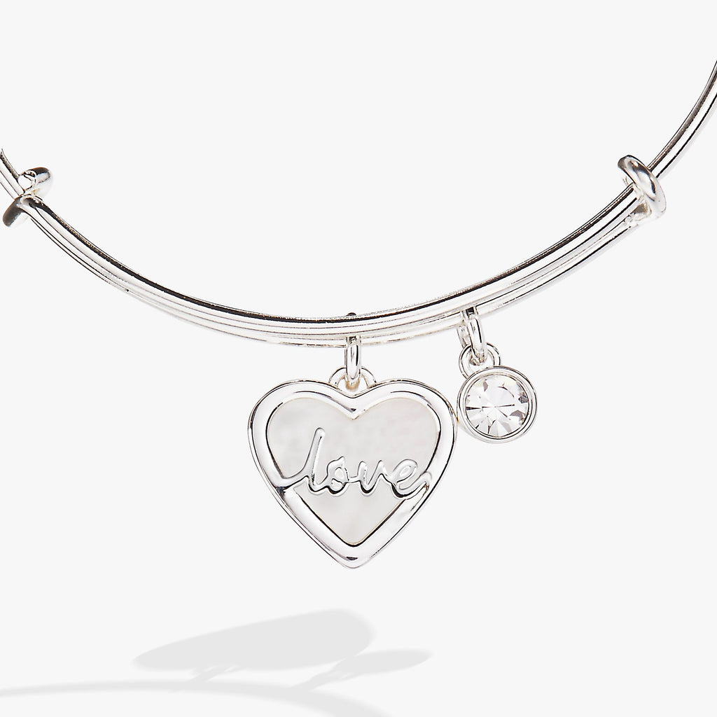 Love Mother of Pearl Bangle